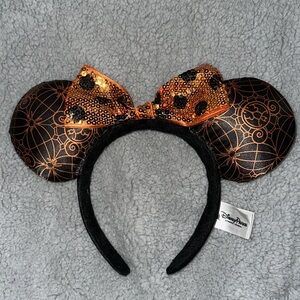Disney Parks Halloween Minnie Mouse Ears